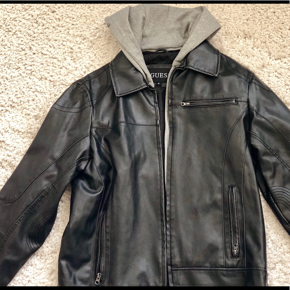 Guess leather jacket